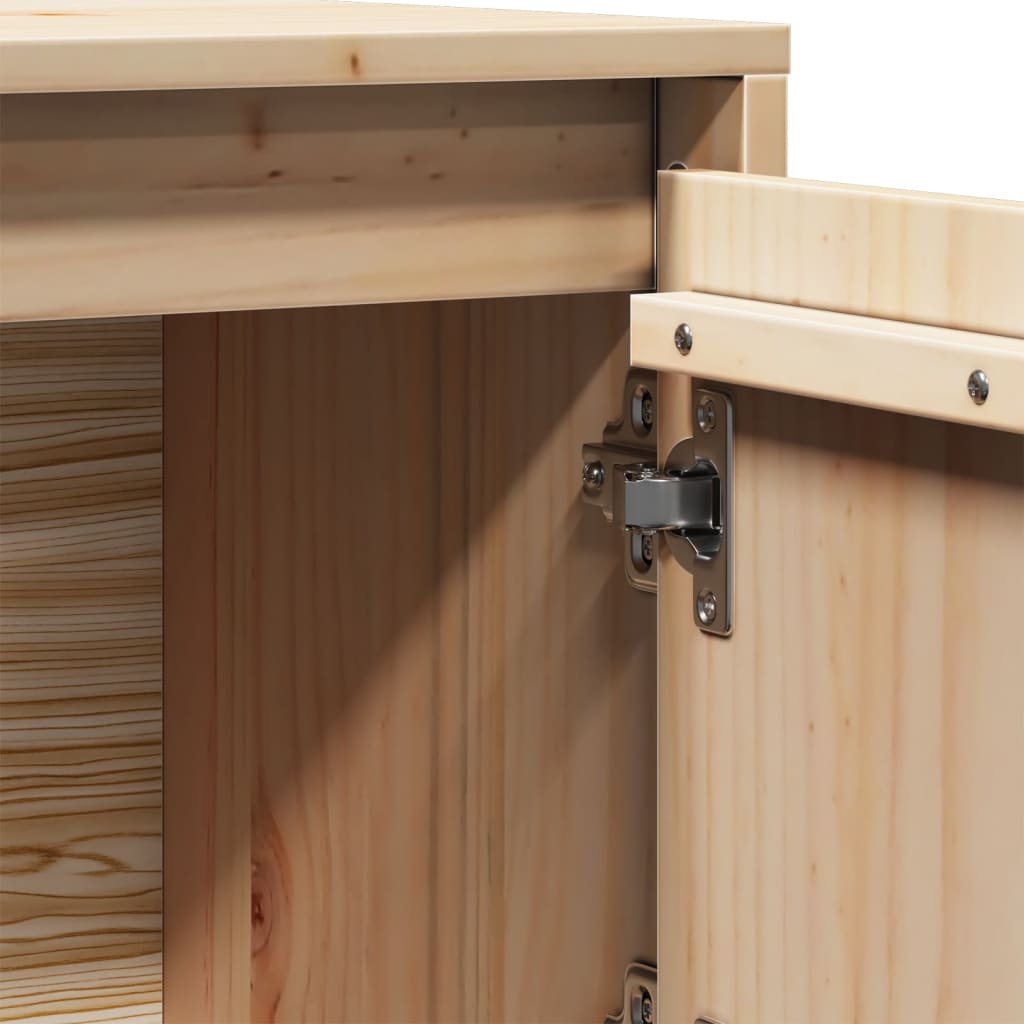 Skap Tre heltre furu 74x35x117 cm