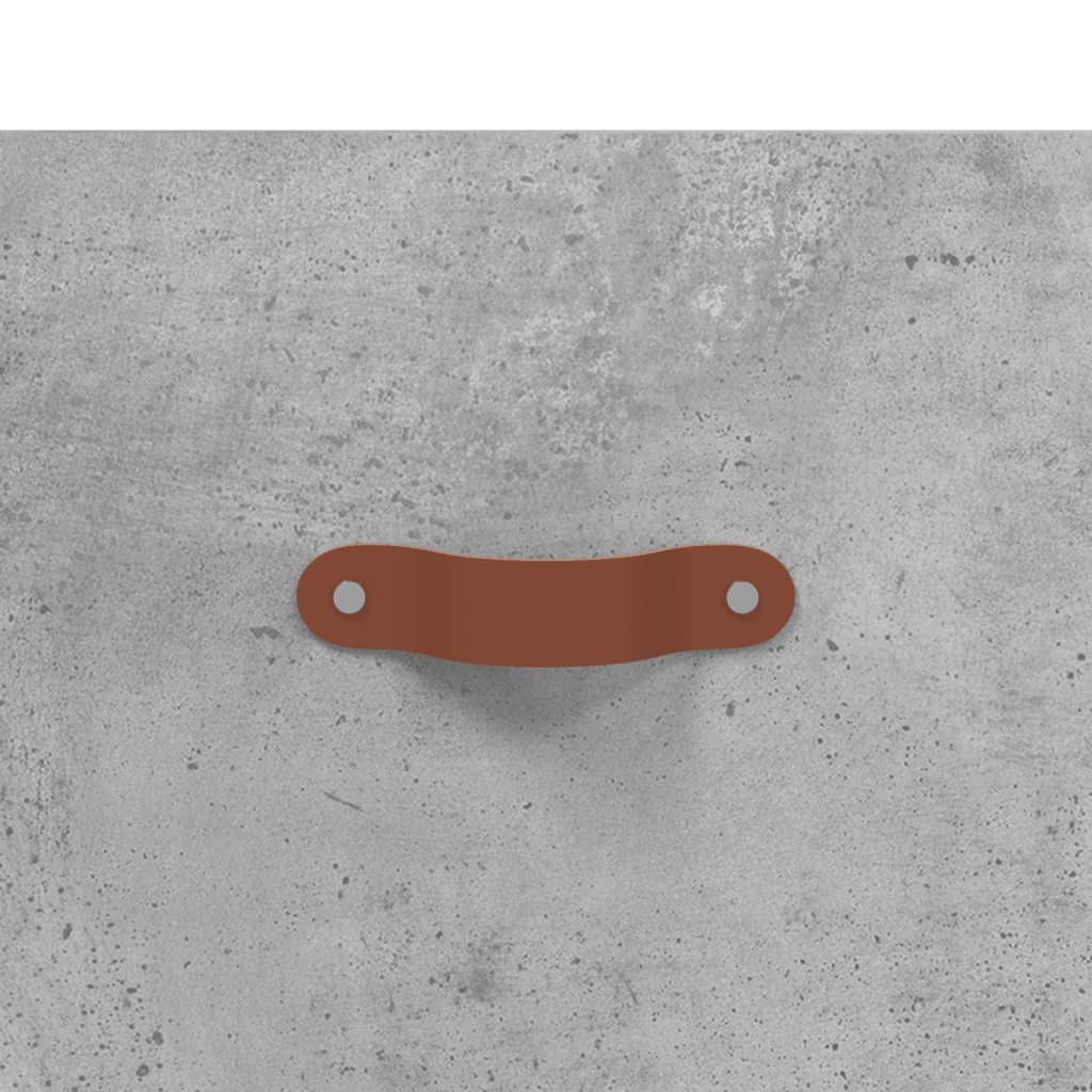 Skap Betonggrå 34,5x34x180 cm