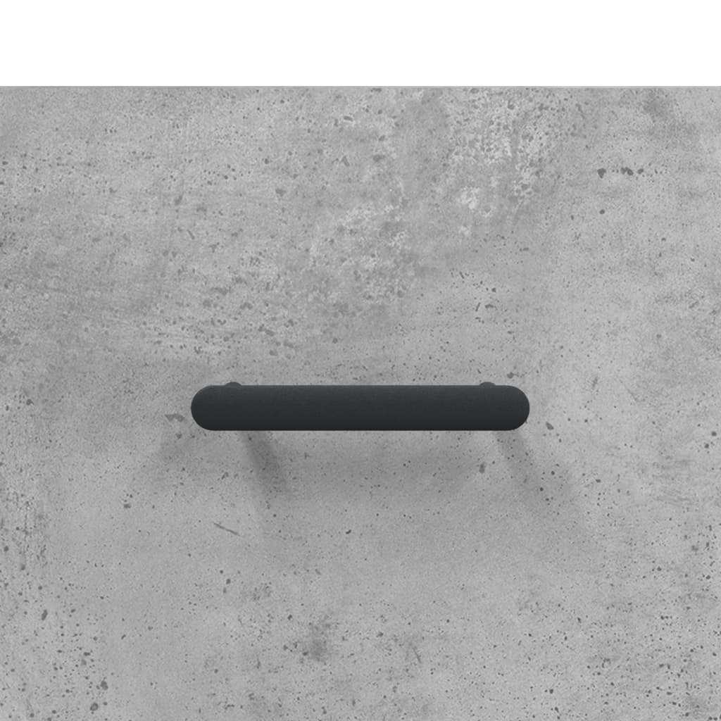 Skap Betonggrå 34,5x34x180 cm