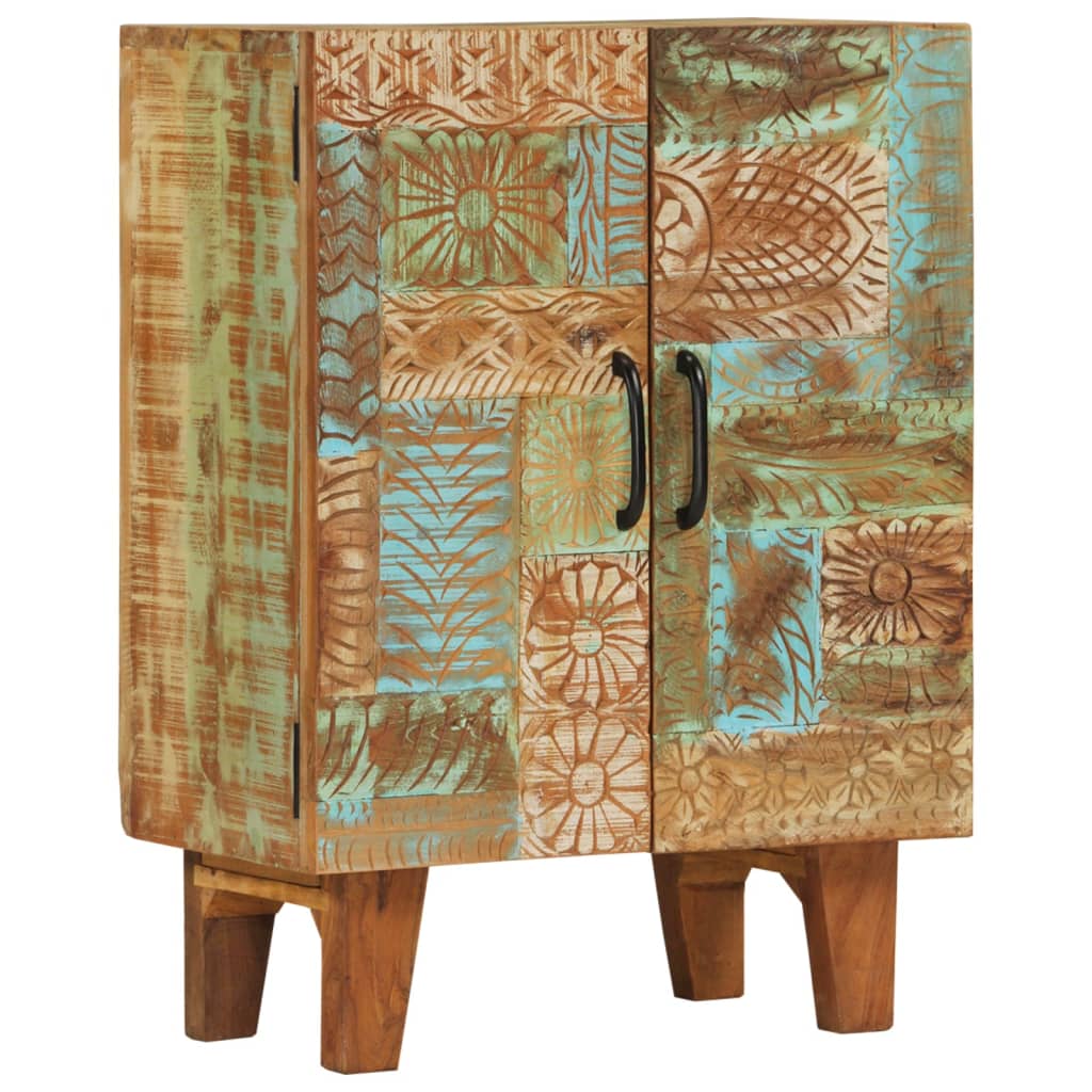 Skap Tre 55x30x75 cm gjenvunnet heltre