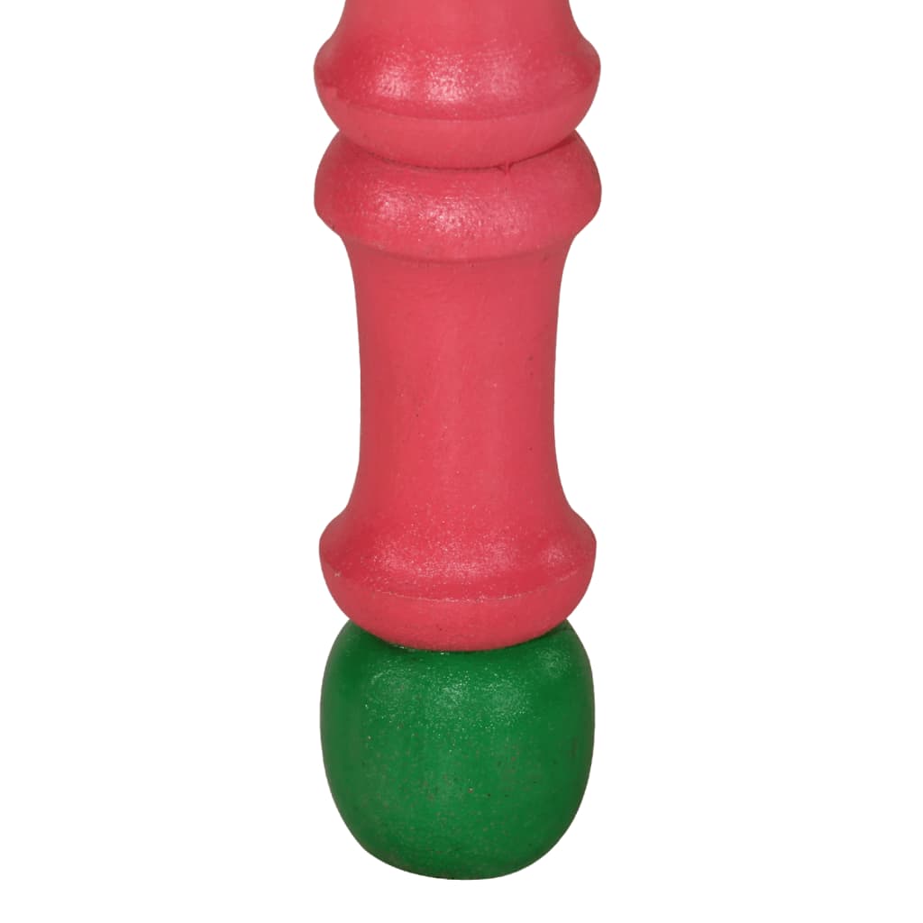 Salongbord Sofabord Tre rosa håndmalt heltre mango