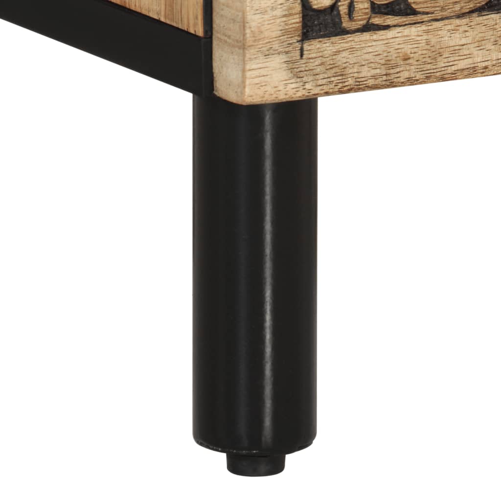 Nattbord Sengbord Tre 50x33x60 cm Heltre Mango