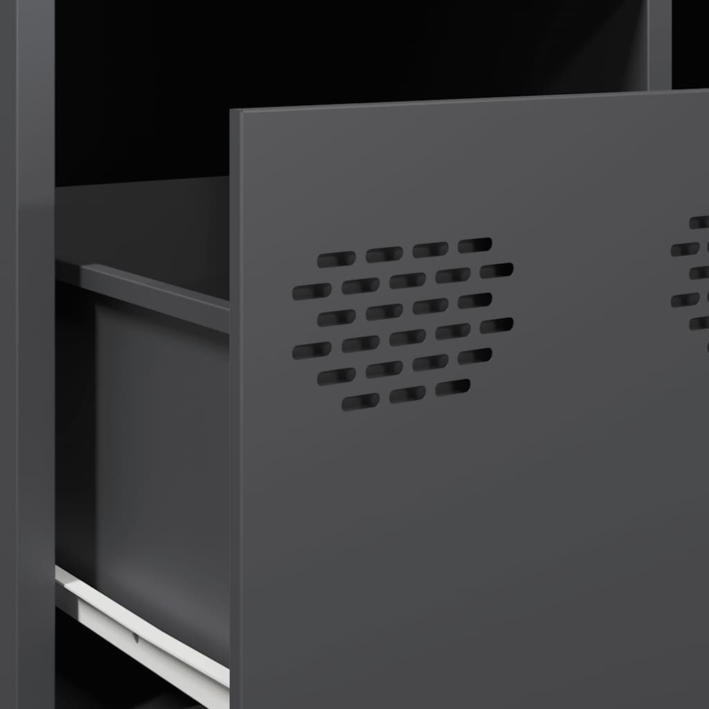 Salongbord Sofabord DIV. antrasitt 68,5x50x43,5 cm kaldvalset stål