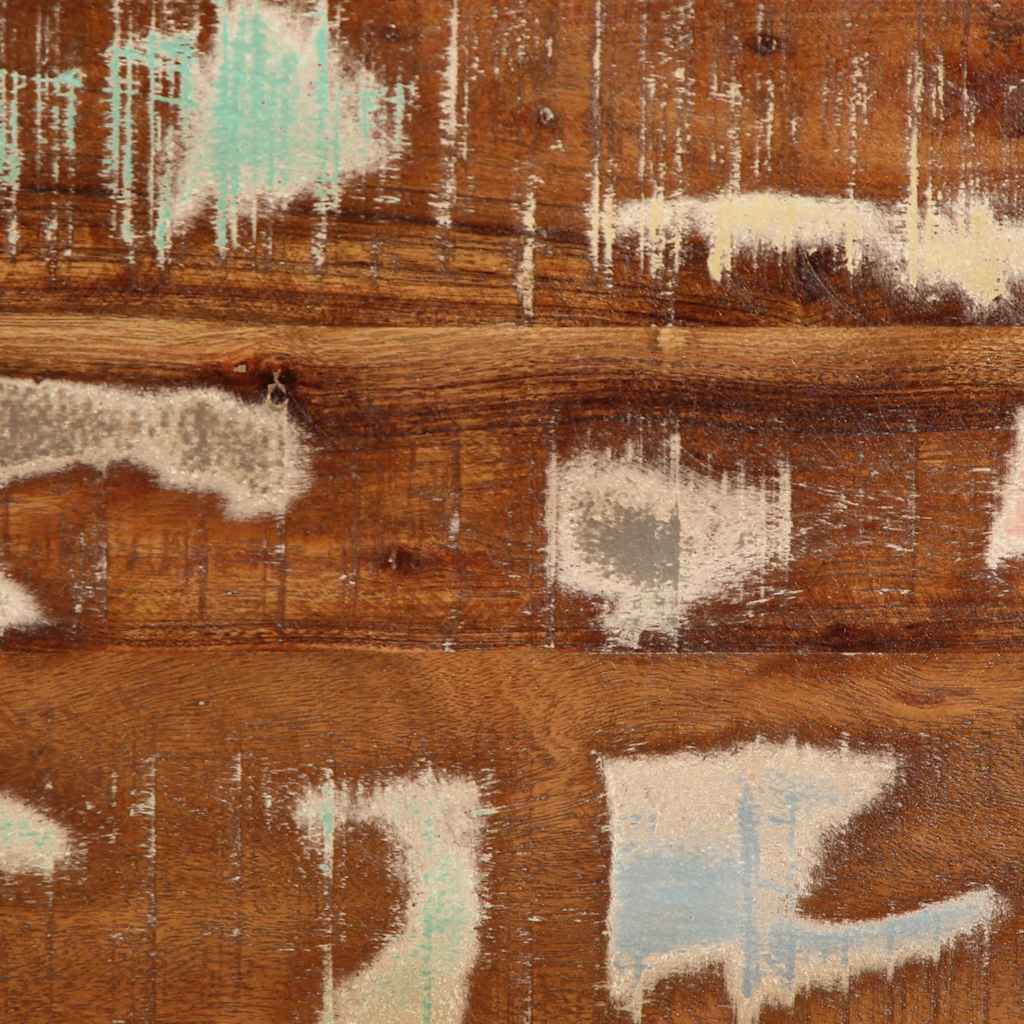 Salongbord Sofabord Tre Gjenvunnet Heltre flerfarget 90x50x36 cm