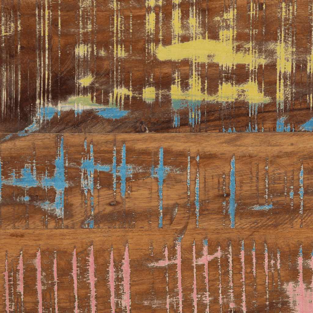 Salongbord Sofabord Tre Gjenvunnet Heltre flerfarget 90x50x38 cm