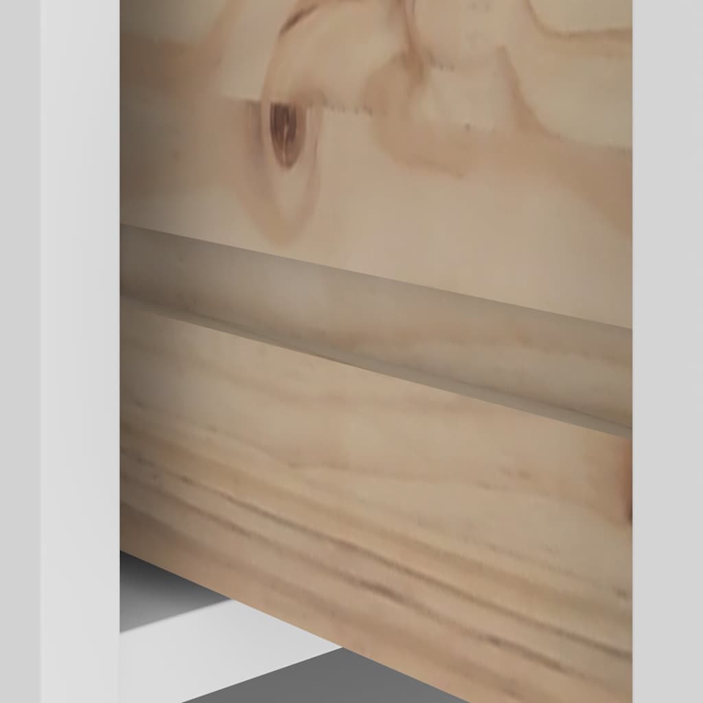 Hallmøbel Halltre SANDENS Hvit 45x40x159,5 cm heltre furu