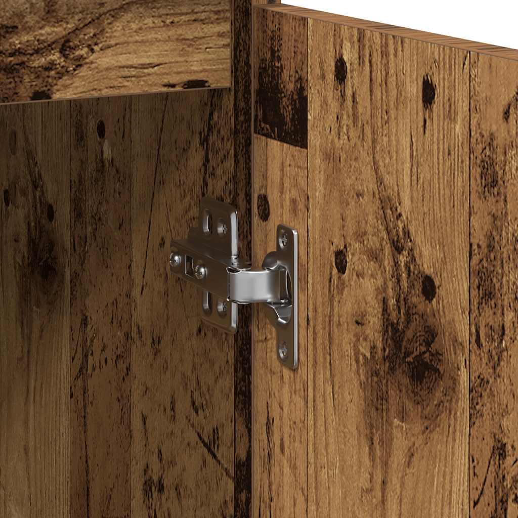 Skjenk Gammelt Tre med skuff 71x35x65 cm