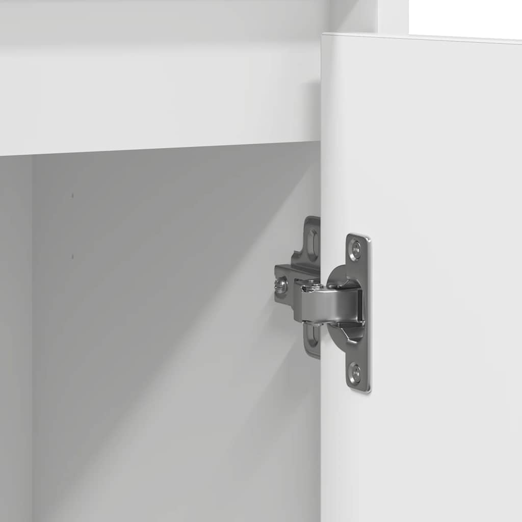 Skjenk Hvit 85x34x76 cm