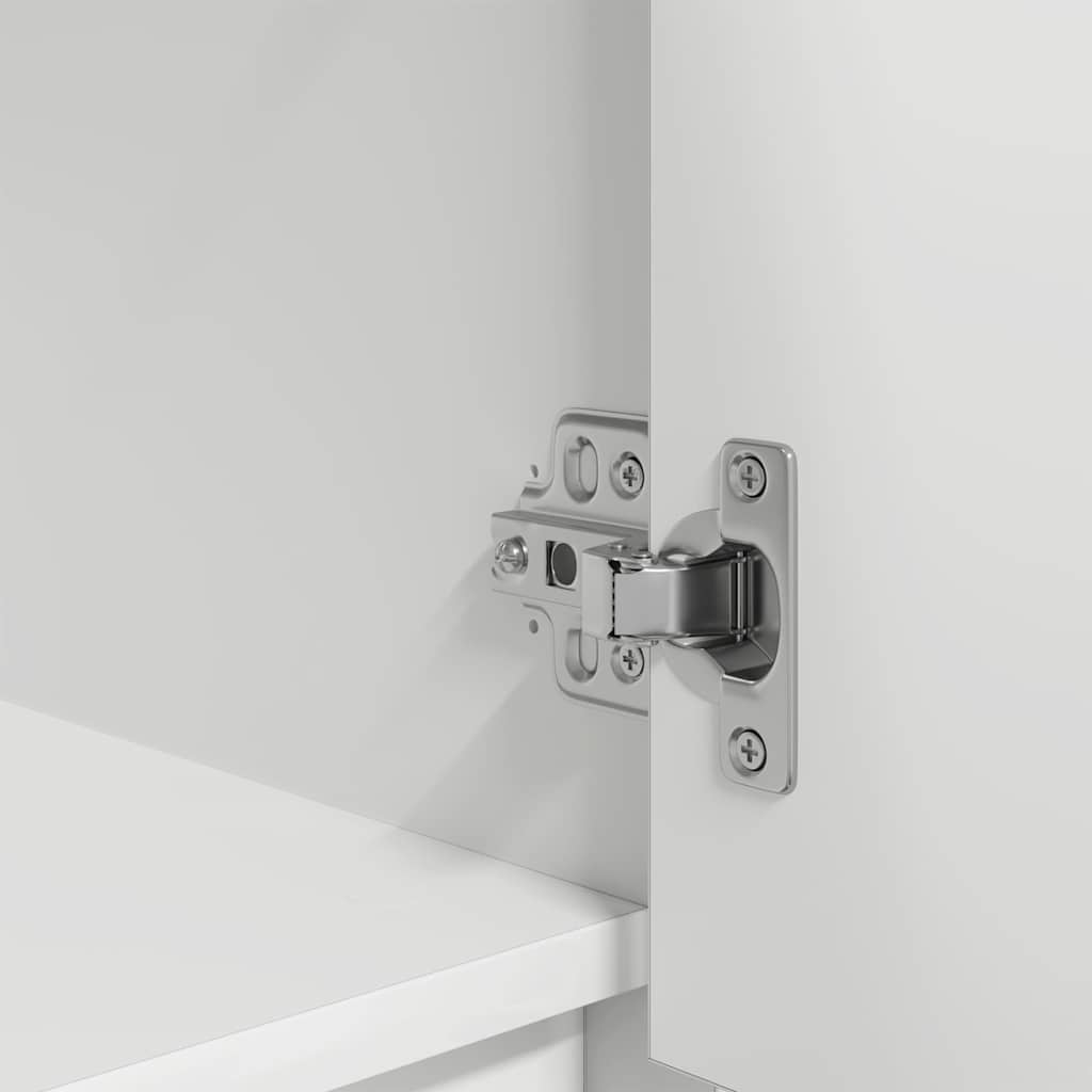 Skap Hvit med skuff 55,5x34x119,5 cm