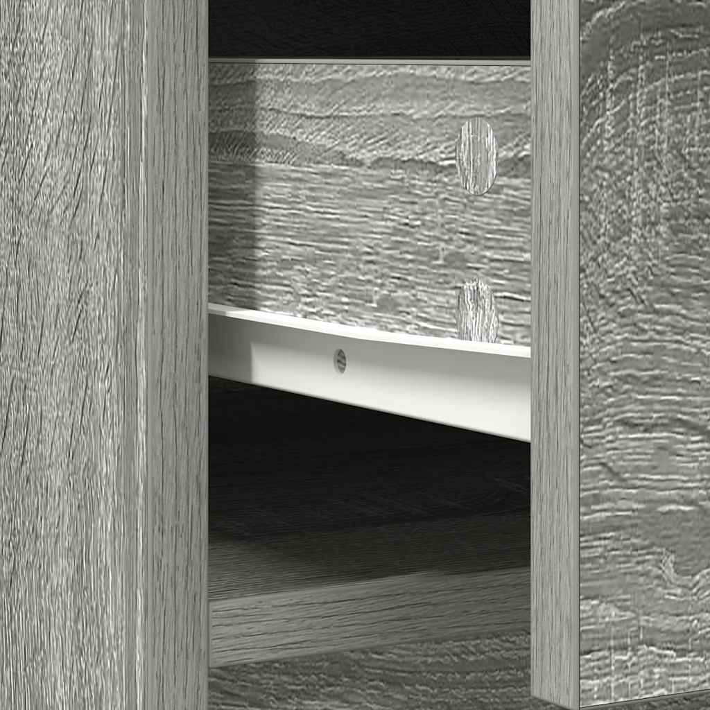 Skjenk Sonoma Grå med skuffer og dører 70,5x34x74,5 cm