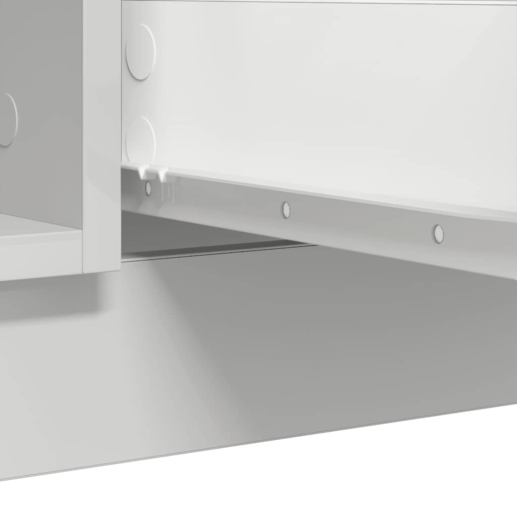 Skjenk Hvit med skuffer 100,5x35x76 cm