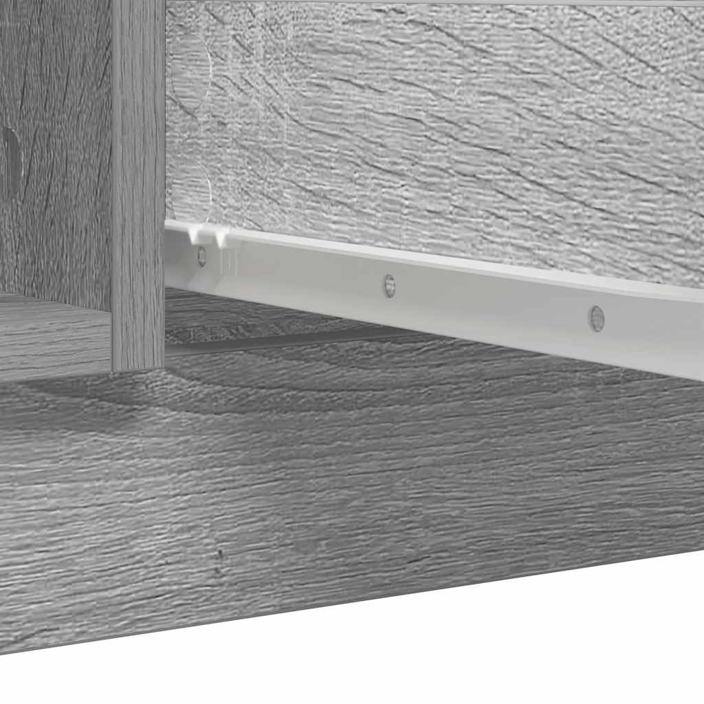 Skjenk Sonoma Grå med skuffer 100,5x35x76 cm