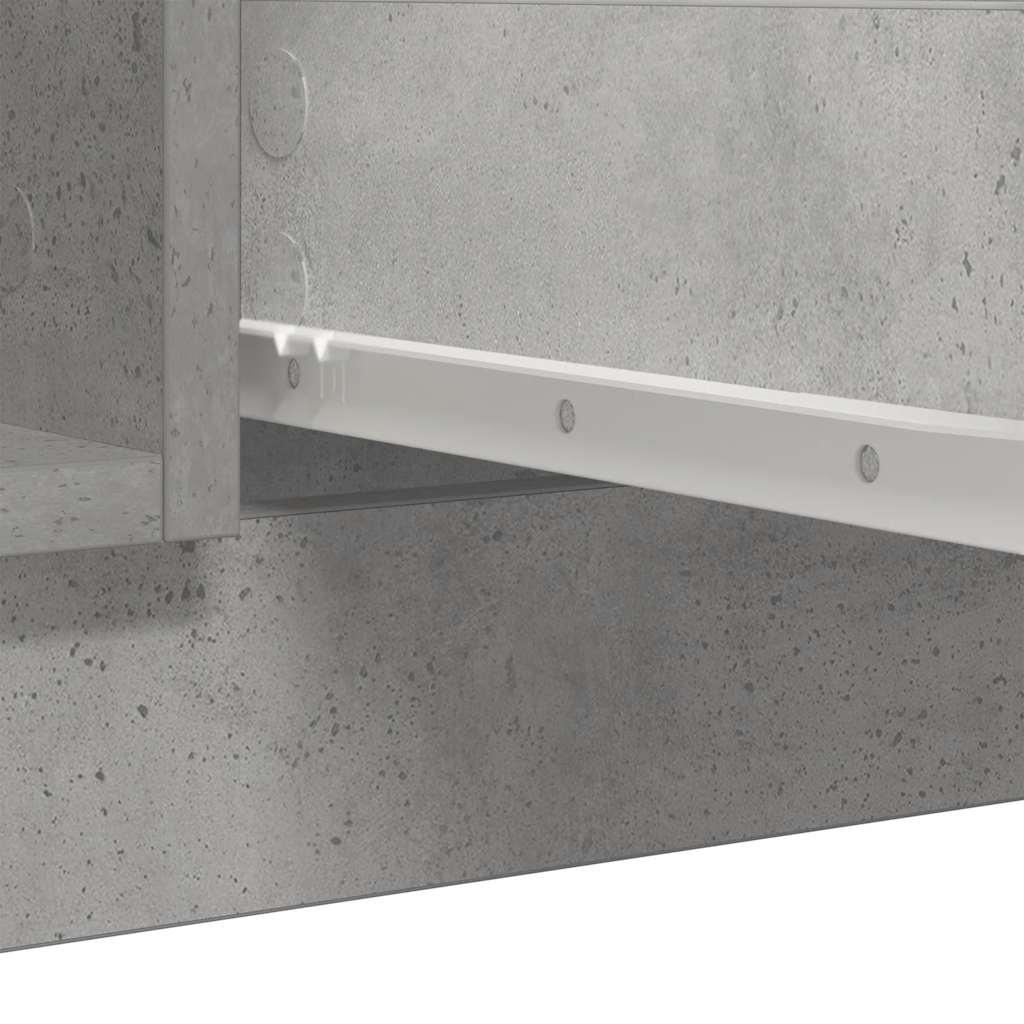 Skjenk Betonggrå med skuffer 100,5x35x98,5 cm