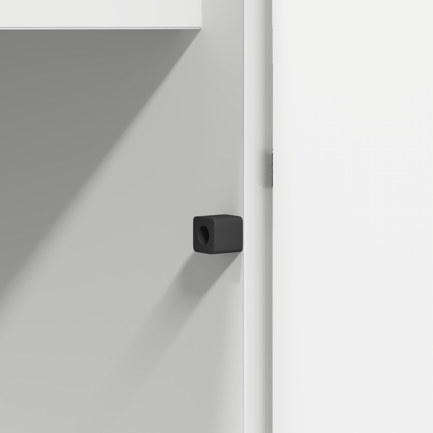 TV-Møbel Hvit TV-benk med LED 180x38x49 cm