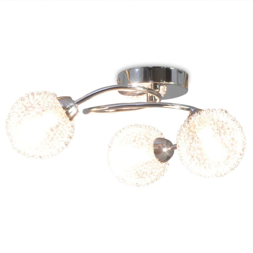 Taklampe for 3 G9-pærer 120 W