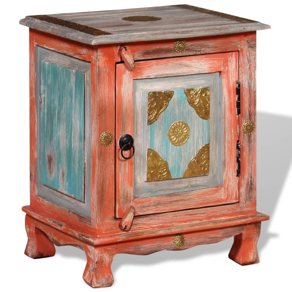 Nattbord Sengbord orange mango heltre