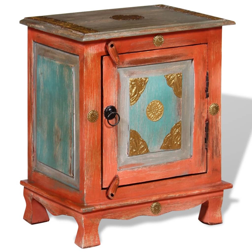 Nattbord Sengbord orange mango heltre