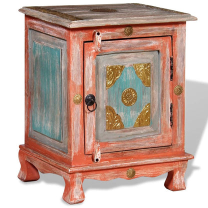 Nattbord Sengbord orange mango heltre