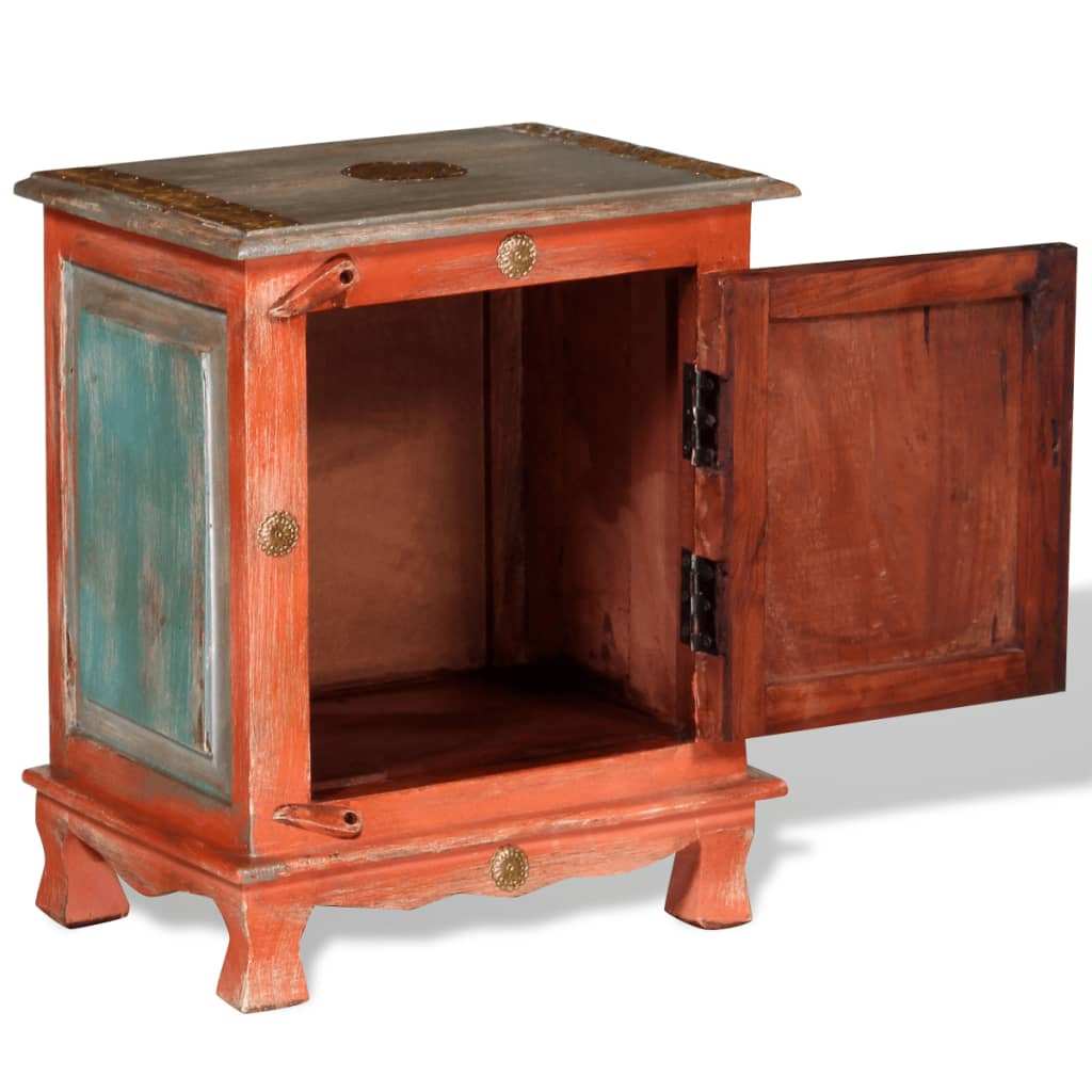 Nattbord Sengbord orange mango heltre