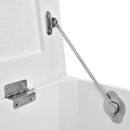 Oppbevaringskiste 2 deler Hvit