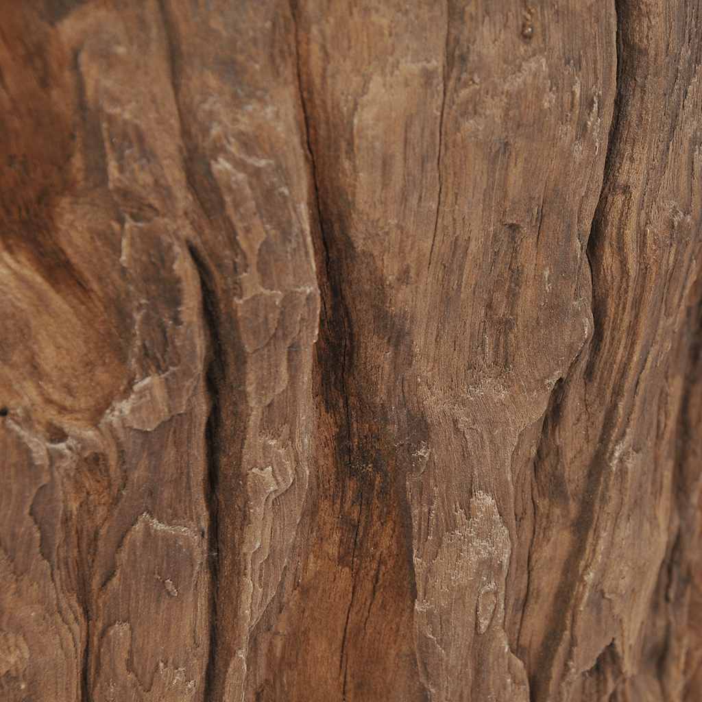 Salongbord Sofabord Tre Teak glass 50x40 cm