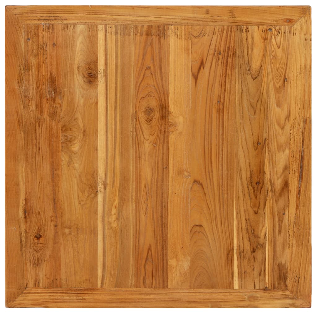 Barbord kafebord Bistrobord gjenvunnet heltre teak 60x60x107 cm