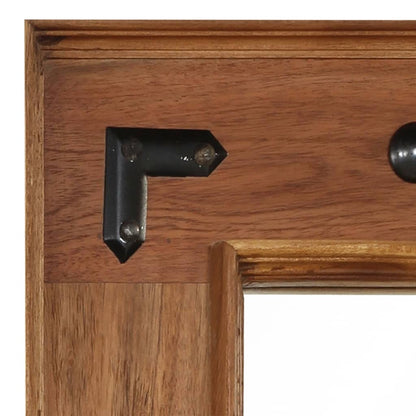 Veggspeil heltre akasie 50x80 cm