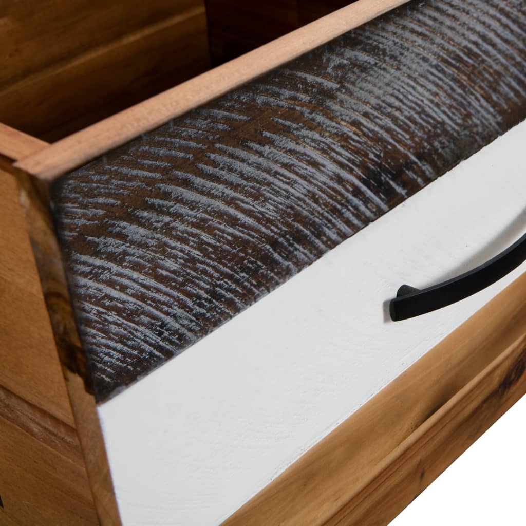 Salongbord Sofabord Tre heltre akasie 90x50x37,5 cm