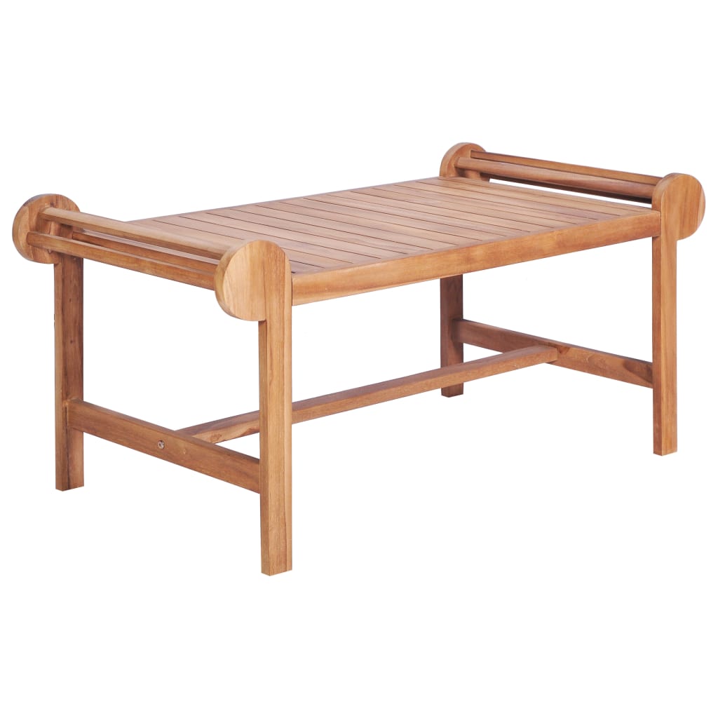 Salongbord Sofabord 100x50x45 cm heltre teak