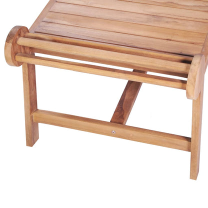 Salongbord Sofabord 100x50x45 cm heltre teak