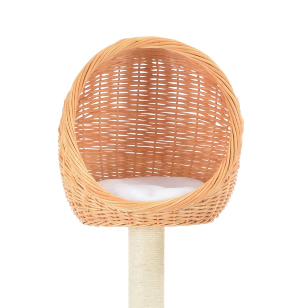 Kattemøbel Kloretre med sisalstolpe naturlig seljetre