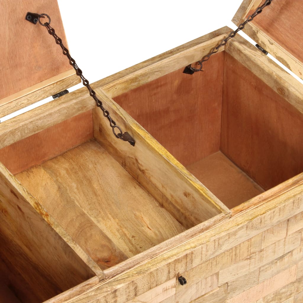 Salongbord Sofabord Tre Heltre Mango 80x40x35 cm