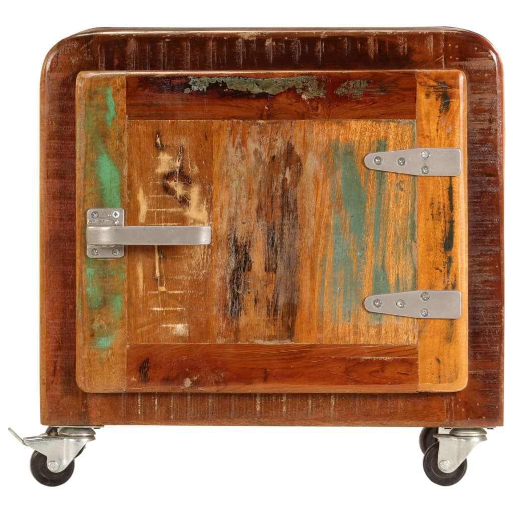 Nattbord Sengbord Tre Gjenvunnet Heltre 50x30x50 cm