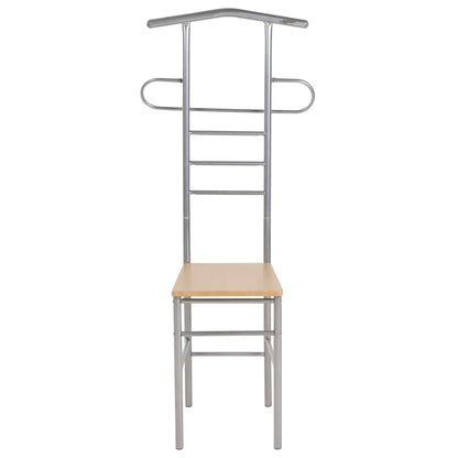 Hallmøbel Klesstativ med stol 2 stk metall