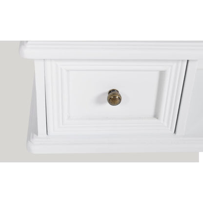 Sminkespeil Hvit med rektangulært svingspeil