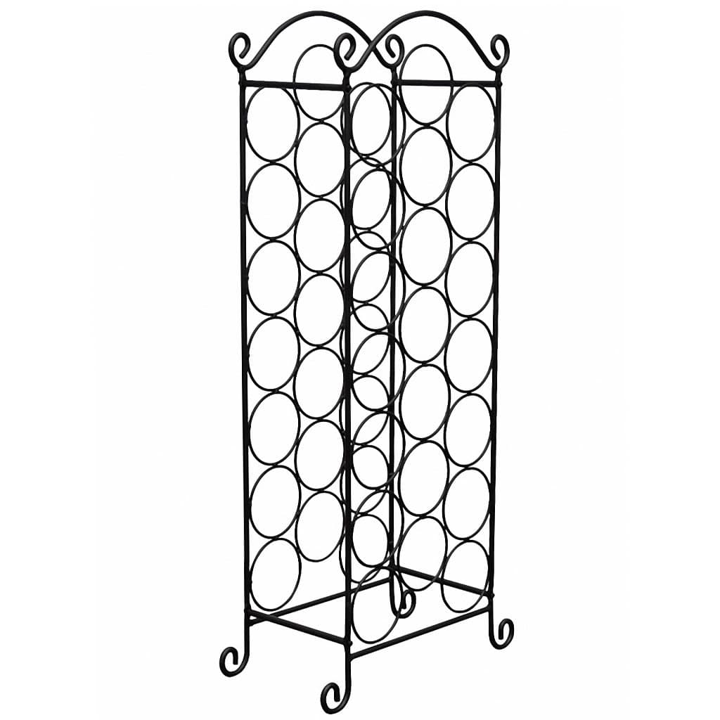 Vinstativ for 21 flasker metall