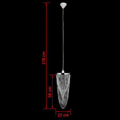 Lysekrone crystal 22 x 58 cm