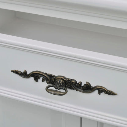 Skjenk Hvit  med 2 dører 1 skuff