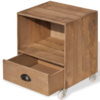 Nattbord Sengbord Brun