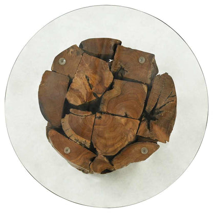 Salongbord Sofabord Tre heltre drivved 60 cm