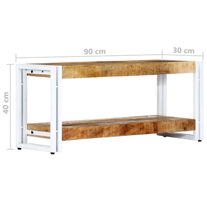 TV-benk 90x30x40 cm heltre mango