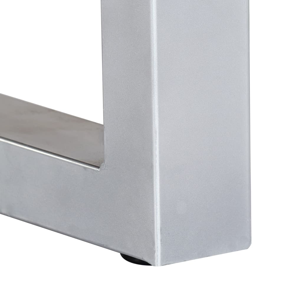 Salongbord Sofabord Tre heltre akasie med livlige kanter 60x60x40 cm