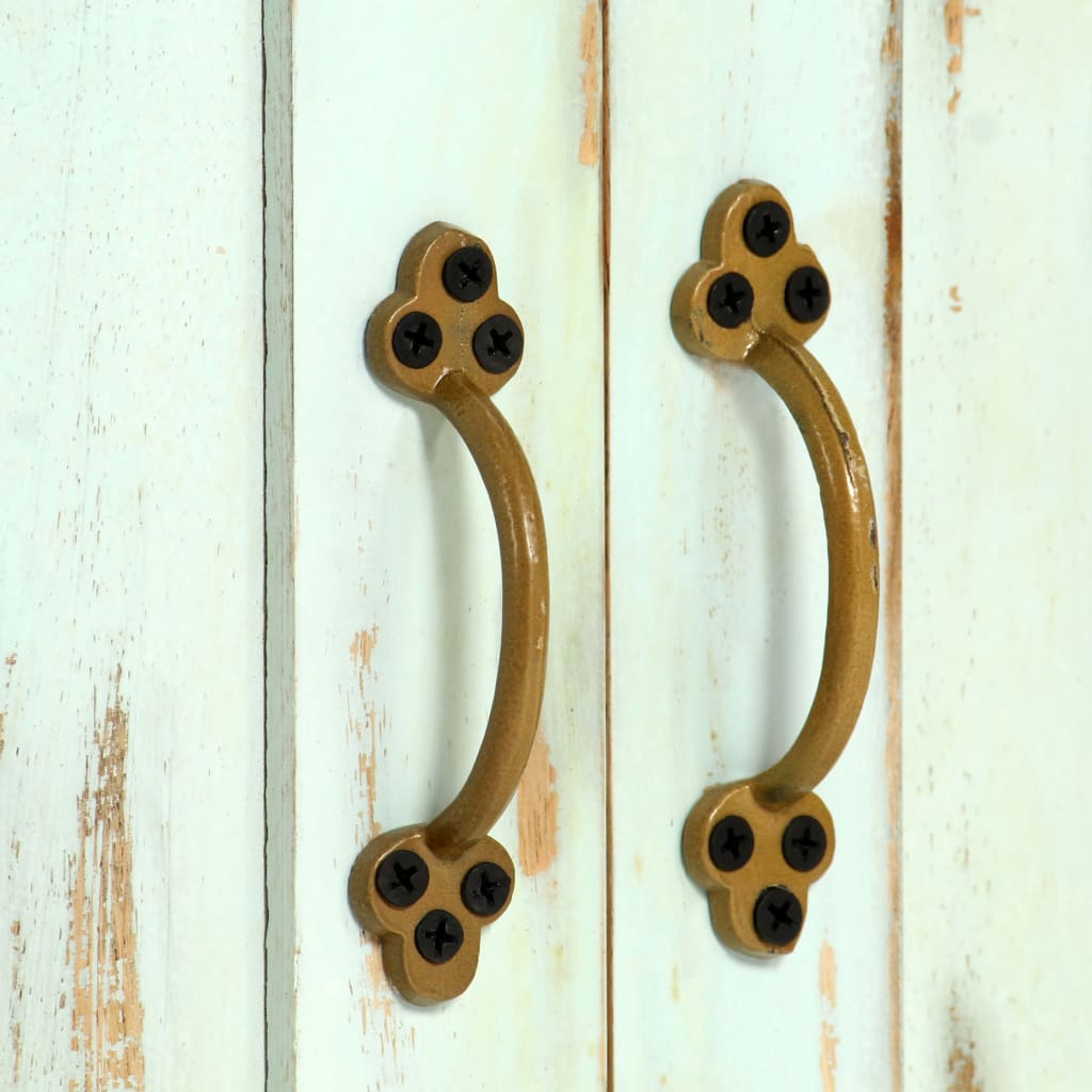 Skjenk Tre lyseblå 110x35x70 cm heltre mango