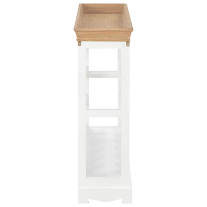 Vinstativ Vinhylle Hvit 70x22,5x70,5 cm