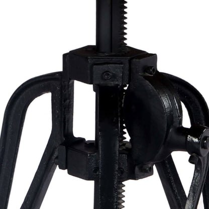 Sidebord Tre 60x(46-63) cm heltre mango og støpejern