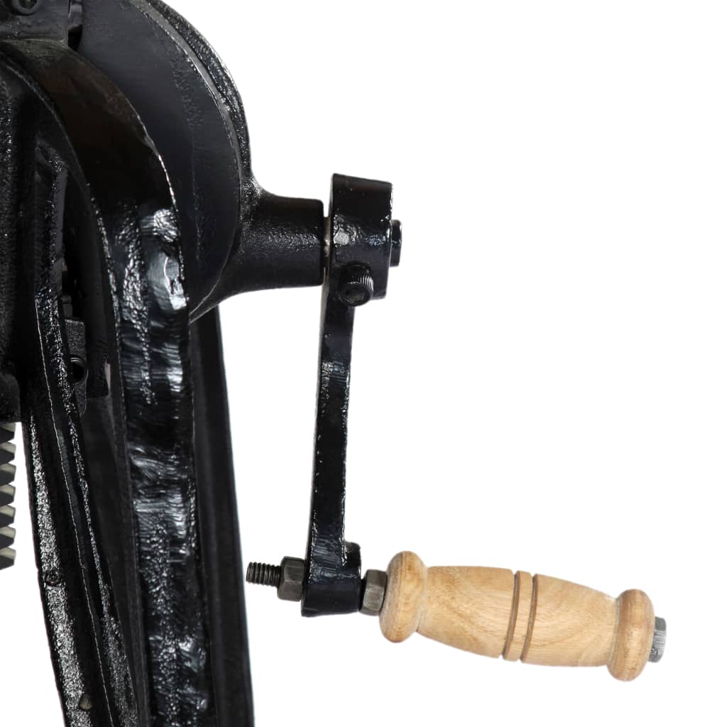 Sidebord Tre 60x(46-63) cm heltre mango og støpejern