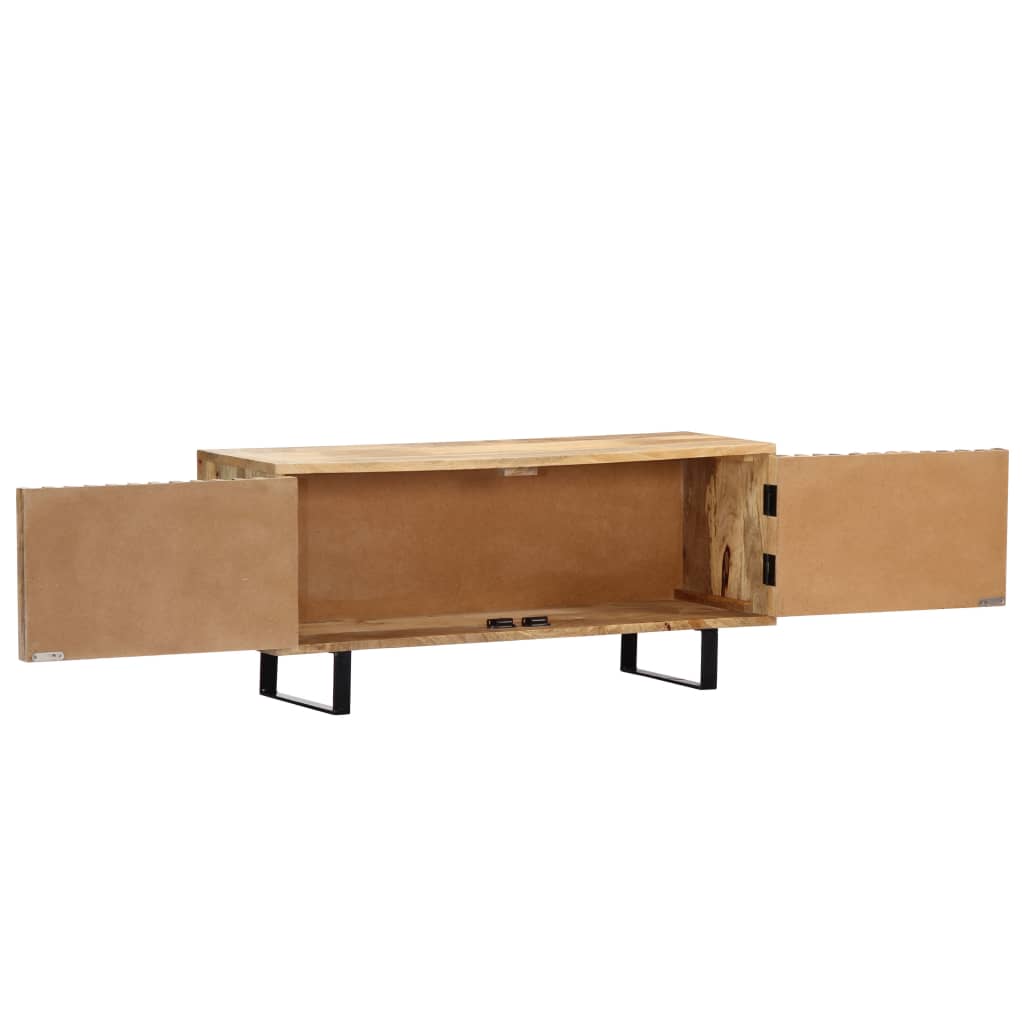 TV-skap 90x30x40 cm heltre mango