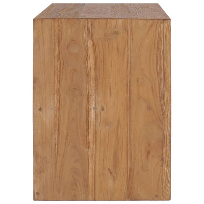 TV-benk 90x30x40 cm heltre teak