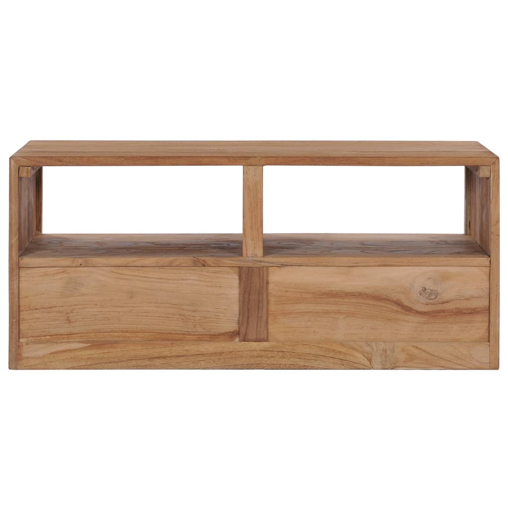 TV-benk 90x30x40 cm heltre teak