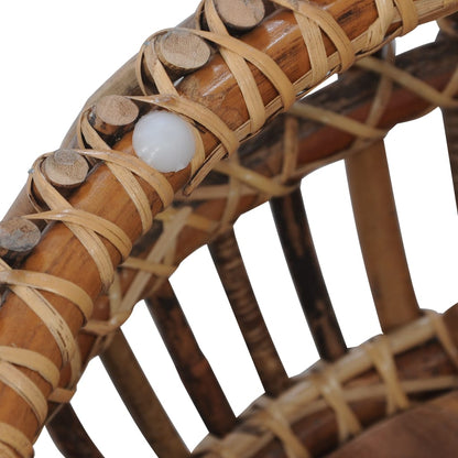 Salongbord Sofabord Tre naturlig rotting 2 stk